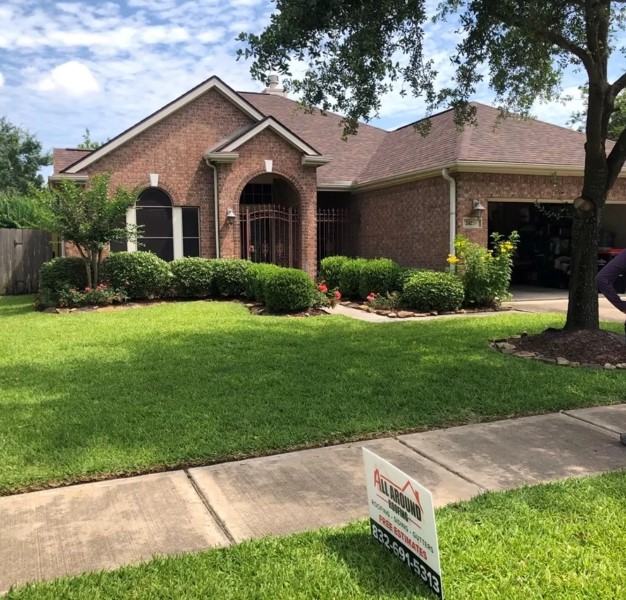 Roof Replacement from Hail Damage in Richmond, TX