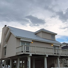 Metal Roof installation in Galveston, Texas 1