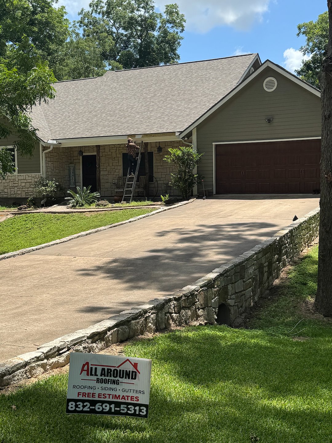 Top Quality Roofing bu All Around Roofung in Sealy tx